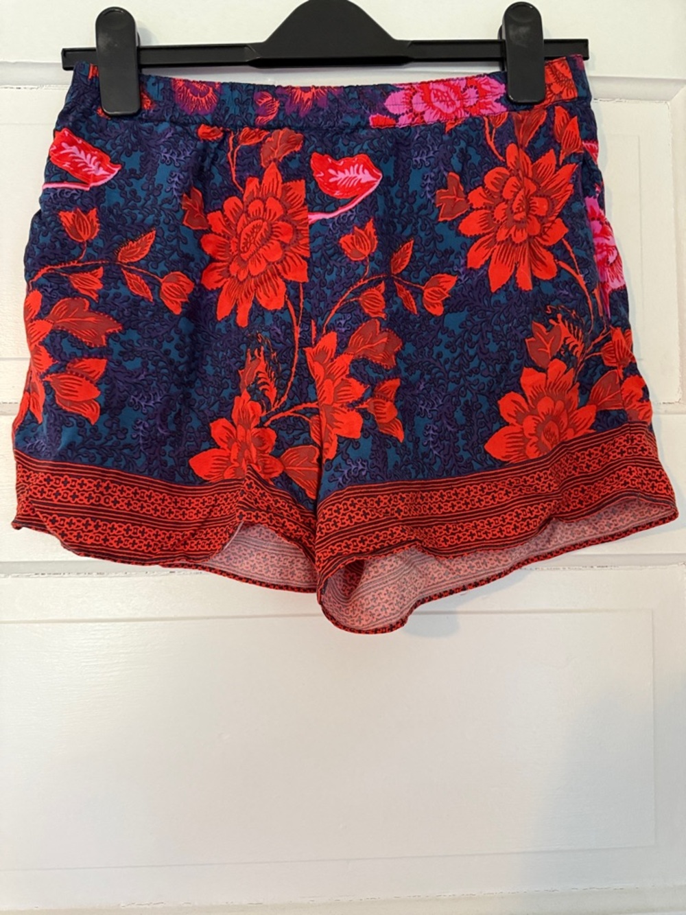 Anthropologie Floral Shorts
